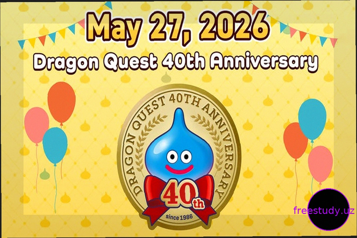 Square Enix проведет завтра прямую трансляцию в честь 40-летия Dragon Quest