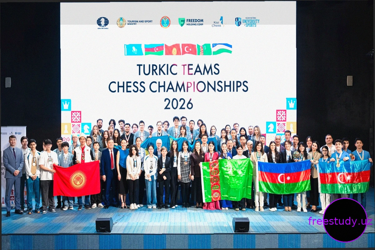 Победители первого командного чемпионата тюркских стран по шахматам