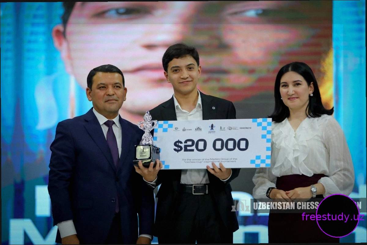 Мухиддин Мадаминов одержал победу на UzChess Cup Masters