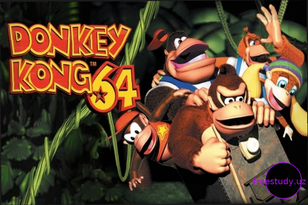 Donkey Kong 64 появится в Nintendo Switch Online на следующей неделе